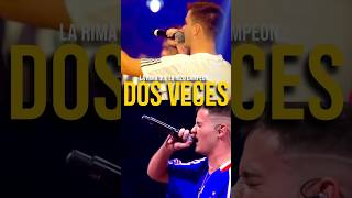 LA RIMA QUE LO HIZO CAMPEÓN… DOS VECES 🤯🔥