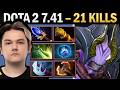 Faceless Void Dota 2 7.41 with MKB and 21 Kills - Dota Gameplay