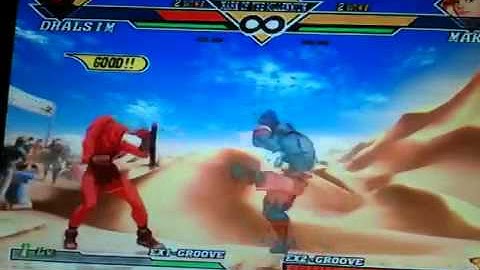 Cacpcom Vs. SNK 2 - Dhalsim Vs. Maki