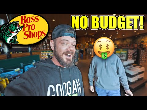 Taking Strangers On UNLIMITED Fishing Shopping Challenge! (NO BUDGET!)