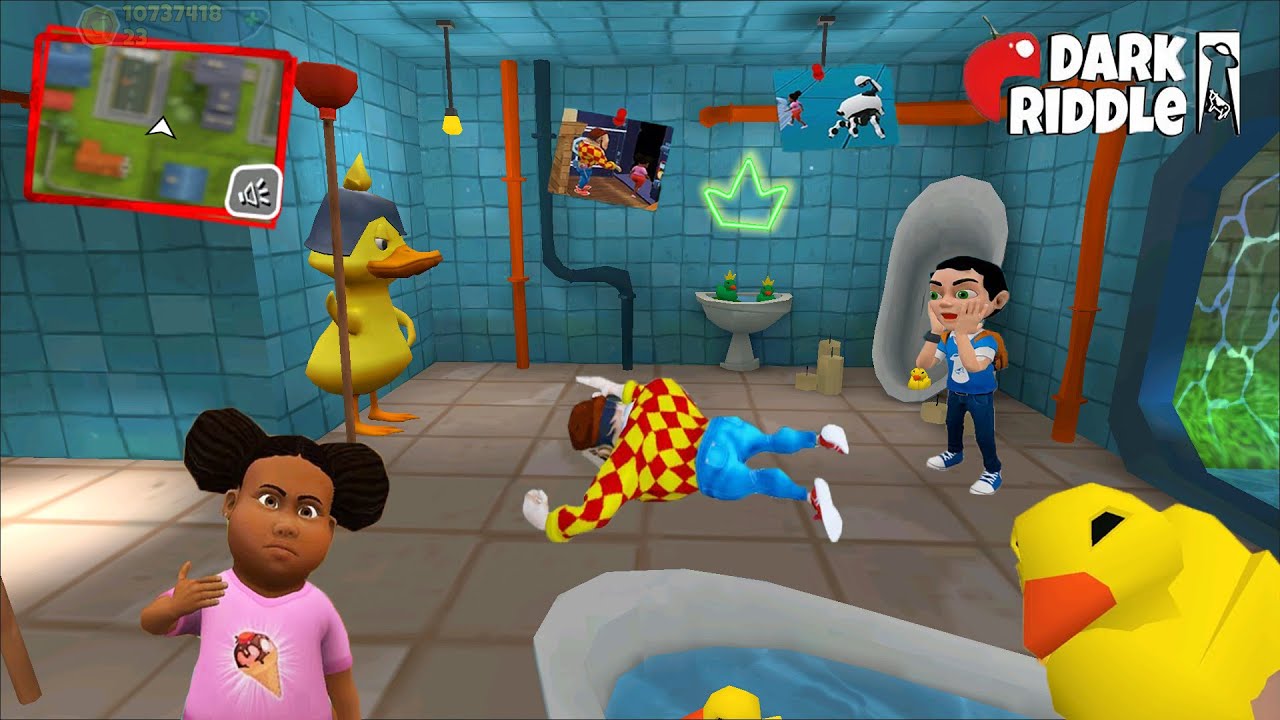 M R Ducks Riddle Picture Dark Riddle NEW UPDATE 23.0.0 | MARY's mission _Secret bunker and ducks ...