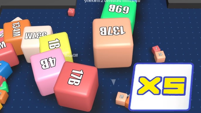 Cubes 2048.io - Over 1.1Quintillion score! 