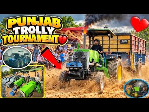 😔मेरी एक गलती और जीता हुआ मैच हार गए! 🤦Indo Farm Tractor Trolley Tournament Vlog #viral 