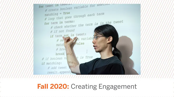 Fall 2020: Creating Engagement