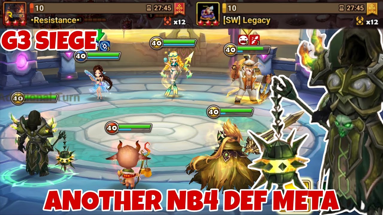 Осада G3! Дружба против Сопротивления против [SW] Наследие - Война призывателей