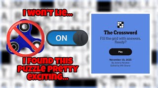 Straight up, this is pretty hot... | NYT Crossword Puzzle | November 19, 2025 | Wednesday