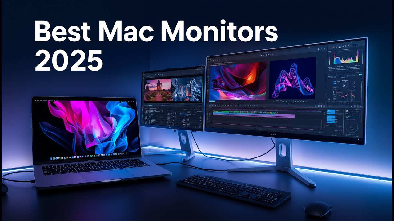Top 7 Best Monitors for Mac in 2025 | 5K & 4K Displays for Creators ...