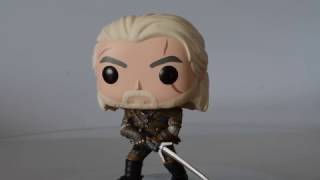 Player Profile The Witcher 3: The Wild Hunt: Geralt of Riva Pop Funko Up Close Look