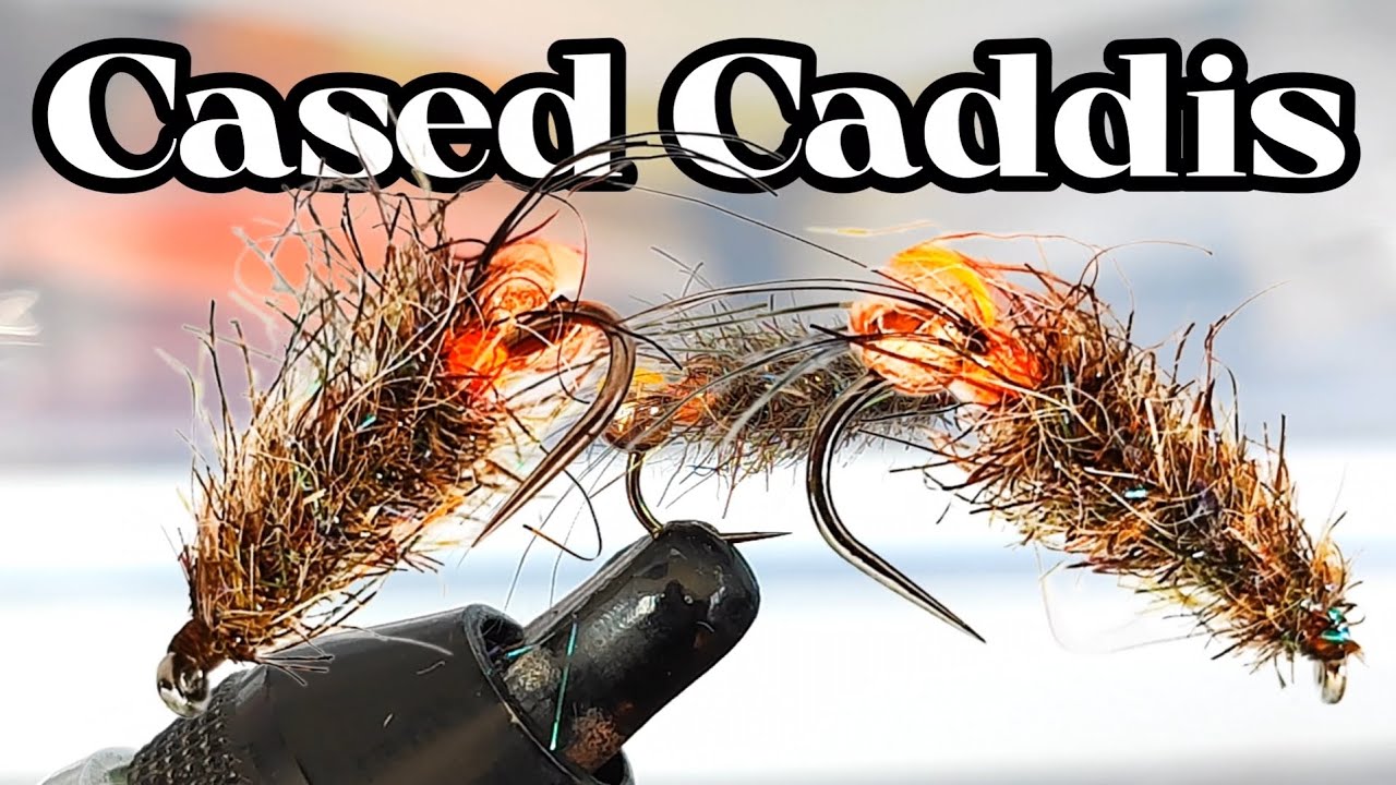 *Montaje de ninfa Cased Caddis de Pelo Loco y Bola de Tungsteno.