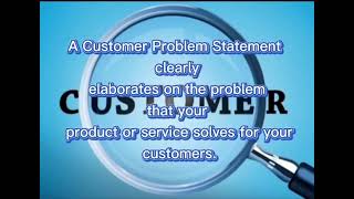 Customer Problem Statement