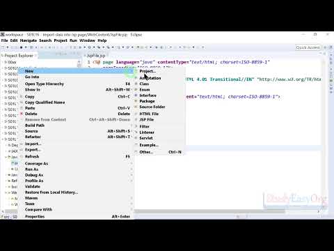 210 Import class into Jsp page ( Please SUBSCRIBE Our Channel )