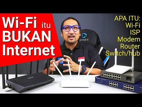 Apa Itu Wi-Fi, Router, ISP, LAN, Switch, dan Access Point? Dalam Penjelasan Versi Sederhana