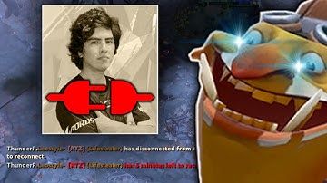 Techies : I made TI10 Player rage quit..