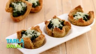 पालक के टीर्टलेट (Spinach Tartlets (Diabetic Snack) by Tarla Dalal screenshot 2