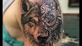 Best 10 Wolf Tattoo Design for Sleeve 2017 - 2018