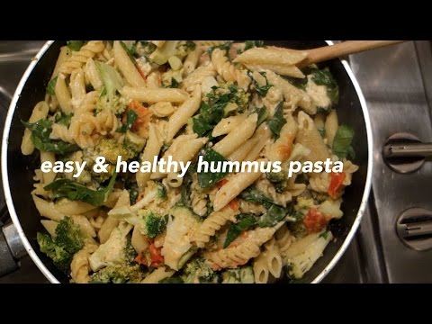 easy,-healthy-hummus-pasta-(vegan/plant-based)