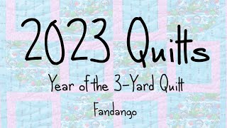 2023 Quilts - Fandango Quilt Top