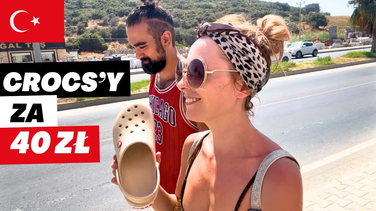 OGROMNY BAZAR PODRÓBEK W KUSADASI - IDZIEMY PO BUTY, BO UWZIĄŁ SIĘ NA CROCSY - CENY UBRAŃ, TOREBEK