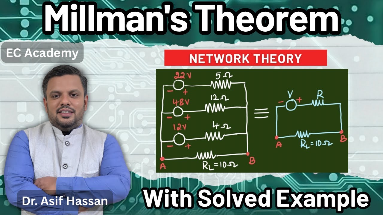 Millman Theorem Examples Millman’s Theorem Explained Simply | Network Theory for ECE | Step-by ...