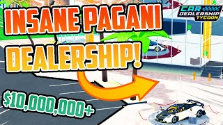 I Built The BIGGEST And BEST PAGANI DEALERSHIP In CDT! | Car Dealership Tycoon | Roblox