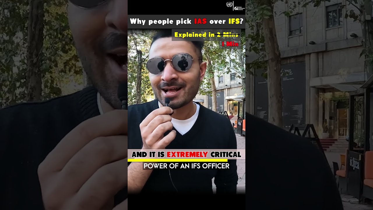 EXPLAINER Why IFS Officer Do People Choose IAS Vs A Series On Indian Foreign Services