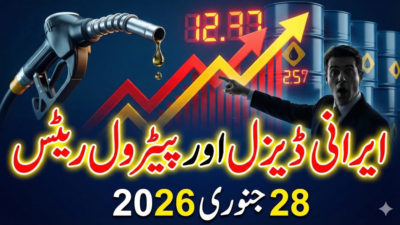 Iranian Diesel & Petrol Rates Today | 28 Jan 2026