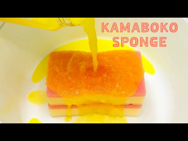ASMR Sponge 1248.KAMABOKO Sponges