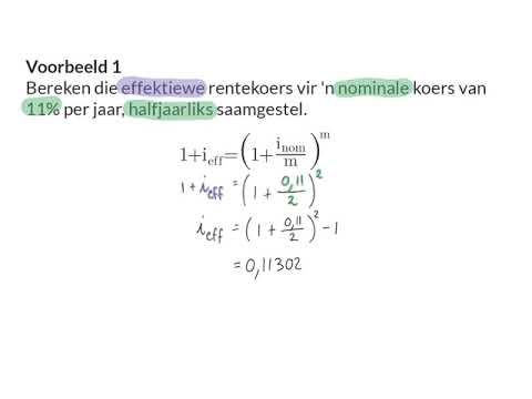 04 Effektiewe en nominale rentekoers