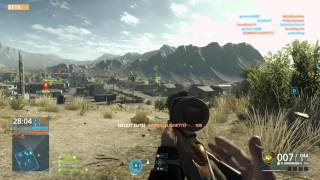 Battlefield™ Hardline Beta - Long range No scope headshot!