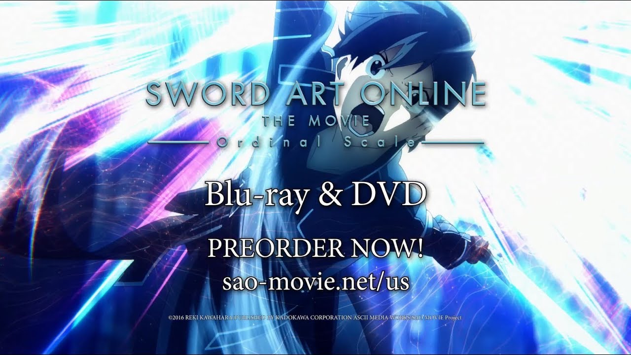 Sword Art Online  Filme Ordinal Scale ganha trailer inédito - NerdBunker
