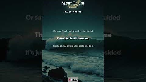 Saturn Return