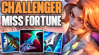 CHALLENGER MISS FORTUNE ADC FULL GAMEPLAY! | CHALLENGER MISS FORTUNE ADC GAMEPLAY | Patch 12.6 S12
