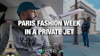 PRIVATE JET TO PARIS FASHION WEEK 🚀