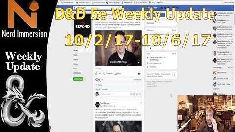 D&D Weekly Update-More Xanathar