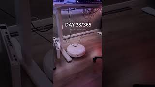 Day 028 - Robot Vacuum vs. Cable Chaos 🤖💀 #tech #cablemanagement #fail #network #robot