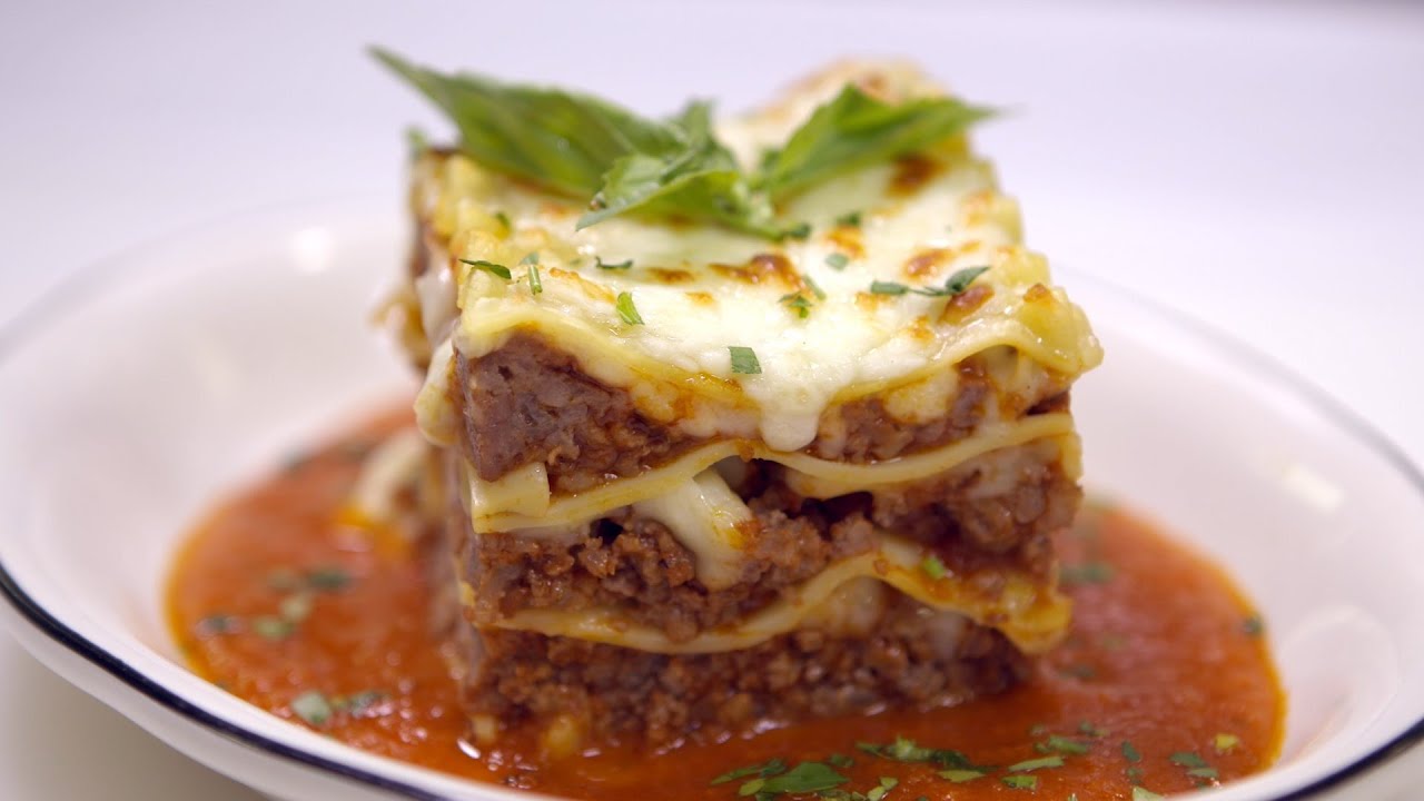 Three Meat Lasagna Recipe from Tuscan Grille - YouTube