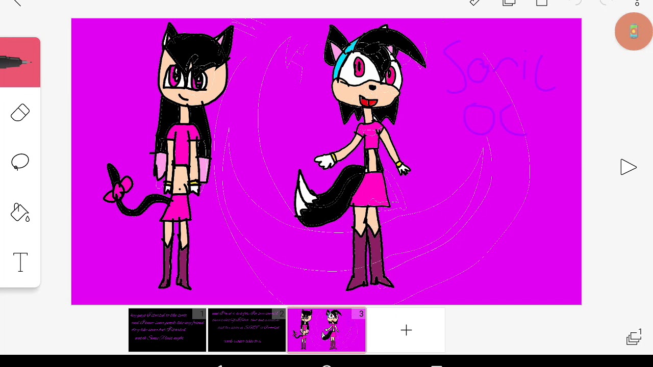 My sonic oc - YouTube
