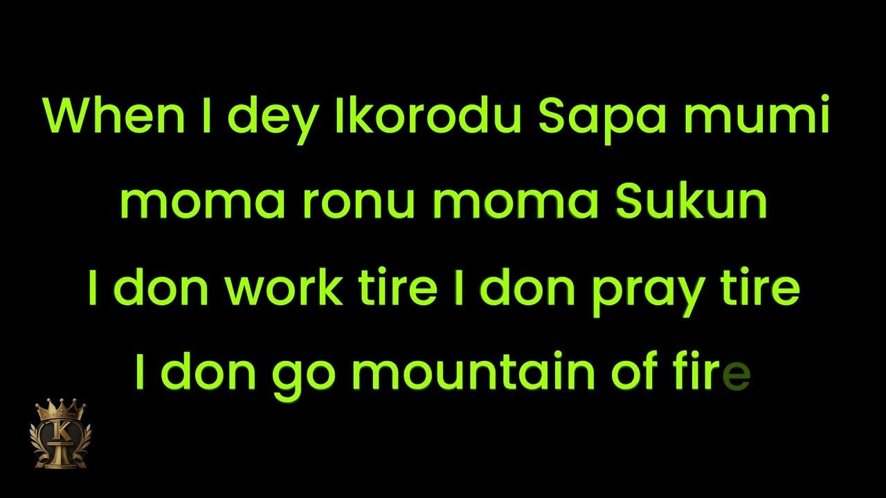Mohbad feel good karaoke version youtube