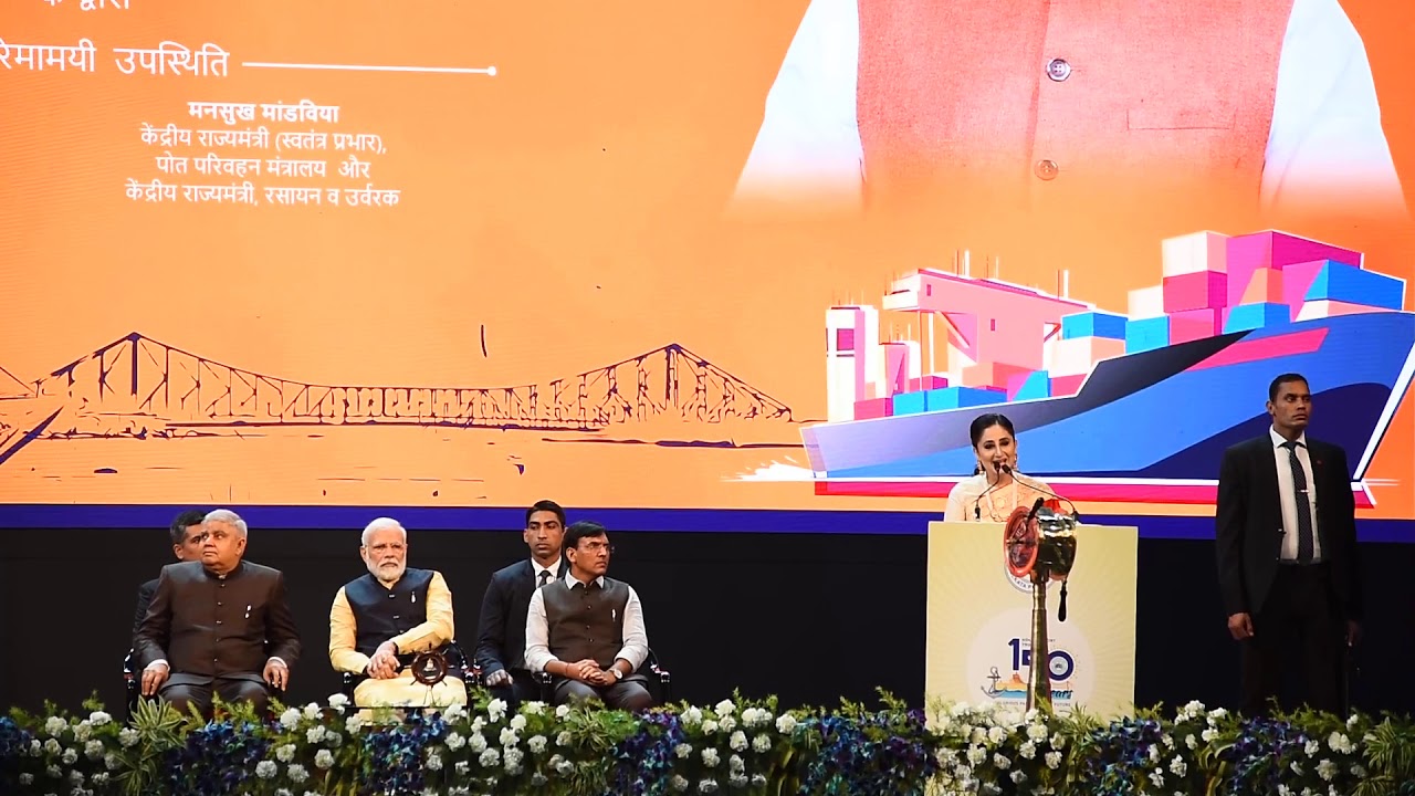 POPULAR EMCEE ANCHOR GITIKKA GANJU DHAR HOSTS THE 150 YEARS CELEBRATION