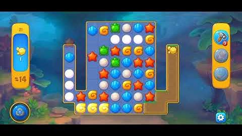 Fishdom Level 21 Gameplay Walkthrough