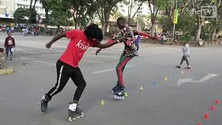 Skate Kenya 2020 Free Style Slalom Skills By Oxoom