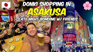 Last night in Tokyo! Donki Shopping + Izakaya with friends!  | Jm Banquicio