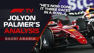 Max Verstappen's Safety Car Restarts | Jolyon Palmer F1 TV Analysis | 2022 Saudi Arabian Grand Prix