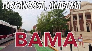 Tuscaloosa, Alabama! Drive with me through the home of the home of the University of Alabama!