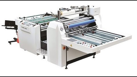 Máy cán màng nhiệt bán tự động YFMB-920L