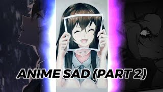 PRESET ALIGHT MOTION ANIME || DJ ONE DAY SLOW (POWERED UP BASS) || ANIME SAD (PART 2)