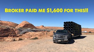 How To Secure Drainage Tall Pipes? Are they Safe Yo Haul?! Hotshot Trucking!