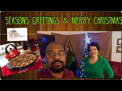 Seasons Greetings and bonus Low Carb Sugar Free Pecan Pie