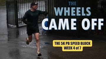The Week Was Going Perfectly Until This Parkrun… | 5K PB Speed Block Week 4