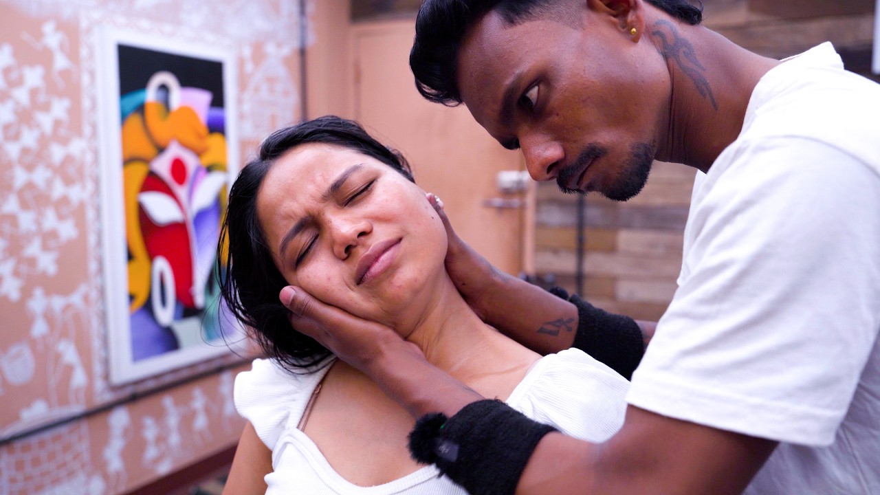 Master Cracker Loud Neck Cracking ASMR Head Massage | Indian Massage
